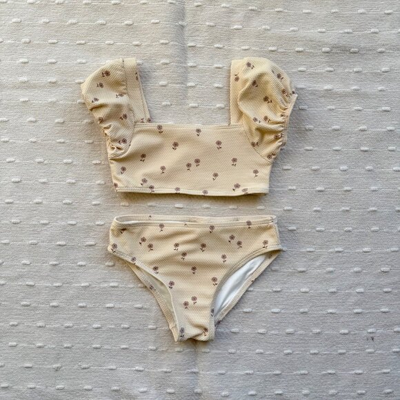 Quincy Mae Other - Quincy Mae Lilac Fleur Two-piece Swimsuit 4-5Y